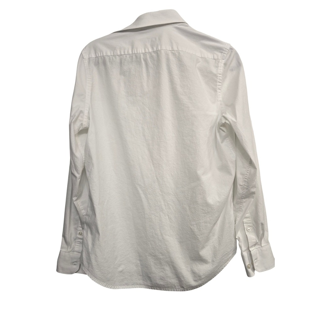 Express Classic White Button Up Small Business Casual Preppy Minimalist Office - Picture 5 of 5
